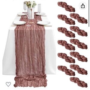 24 Dusty Rose Cheesecloths